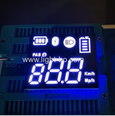 China Ultra White Customized 7 Segment Led Display Common Anode For Electric Scooter for sale