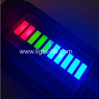 China Hoge helderheid Multicolor 10 Segment Led Bar Voor Instrumentenpaneel Te koop