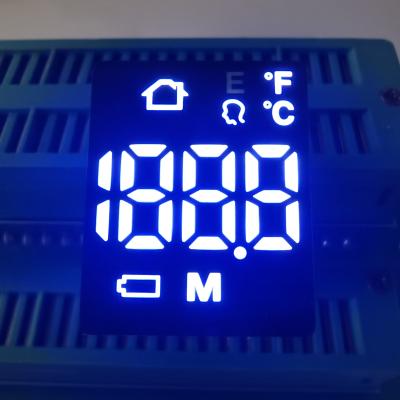 China Ultra White 6 Pins 120mcd 80mW 20mA 7 Segment LED Display for sale