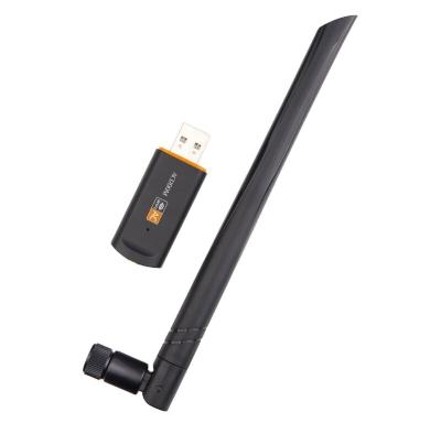 China USB3 server. 0 Dual Band Gigabit Network Card Computer WiFi Wireless Receivers With Antenna 1200mbps 2.4G 5.8G Wireless USB Adapter for sale