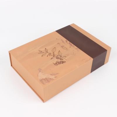 China Factory Price Supplier Recyclable Elegant Gift Packing Box Flip Magnetic Gift Box Packing Cardboard Box For Gift Item for sale