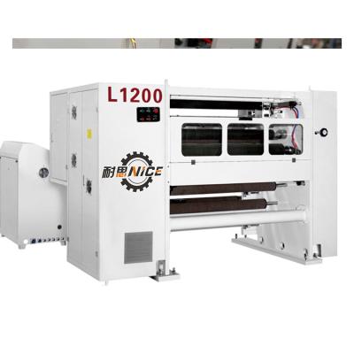 China Garment Shops Automatic Slitting Machine High Speed ​​Strip Slitting Rewinding Machine for sale