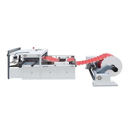 China Garment Shops Large Flat Bed Die Cut Machine High Quality Automatic Die Cutting Machine Roll Die Cutting Machine for sale