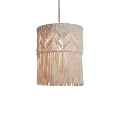 China Modern Simig Lighting Nordic Modern Rustic GUEST ROOM Bedroom Bohemian Living Room Woven Decorative Lights Style Pendant Lamp for sale