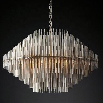 China Modern Simig Lighting Hot Selling E14 Modern European Style Lamp Holder K9 Crystal Chandelier Round Indoor Lighting for sale