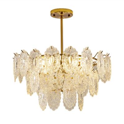 China Modern Simig Lighting Modern Luxury Hotel Lobby Lighting Fixtures Glass Crystal Chandelier For Homes for sale