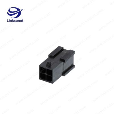 China Black 43020 - 0200 Microfit MOLEX Crimp Housing 2 - 24 Circuits UL 94V - 0 for sale