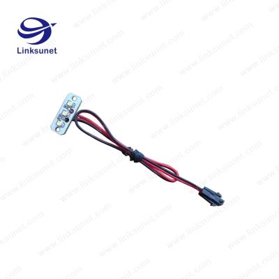 China molex Micro - Fit 3.0 43020 series rows 2 black 3.00mm connectors Injector Wiring Harness for LED Module for sale