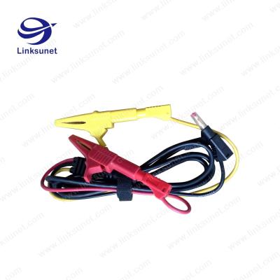 China Alligator Clip Injection Wiring Harness UL94 - V0 PVC Material 4.0MM PIN for sale