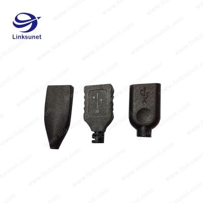 China USB - Ein kundenspezifisches Plastikspritzen UL94 - USB-Verbindungsstück-Wohnung PVC-V0/der ABS/des PET zu verkaufen