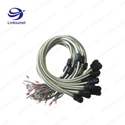 China Screw LED Injector Wiring Harness 180 Degrees TVR 1.25 - 5 Ring Solder Terminal Connectors for sale