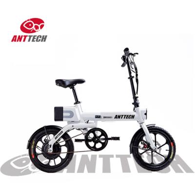 China Powerful Aluminum Alloy A4 16 Inch 250W Aluminum Alloy Folding Electric Bike On Sale for sale