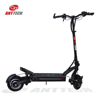 China Unisex 10 Blade 10 Inch Dual Motor 1200W Folding Mobility Kick Scooter Europe Warehouse Portable E-scooter for sale