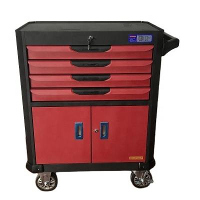 China Portable High Capacity 4-Drawer Rolling Tool Chest Tool Box Organizer with Drawers and Wheels, Removable Garage Tool Storage XS4XG for sale