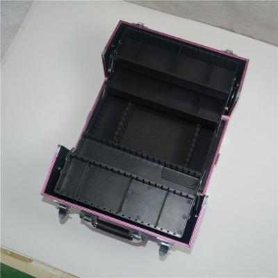 China Newest Fashion Beauty Case Storage Cosmetic Organizer Makeup Station With Lights for sale