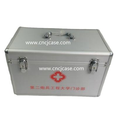 China Hot Sale Aluminum Medical Storage Kit, First Aid Aluminum Kit Medical Case, Portable Aluminum Carry Display Case for sale