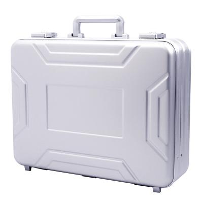 China Metal Tether Briefcase Laptop Tool Bag Precision Files Aluminum Briefcase Aluminum Case With Foam 21121405 for sale