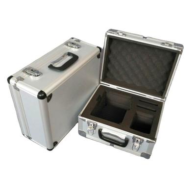 China Hot Sale Aluminum Alloy Shockproof Portable Instrument Case Aluminum Hardware Tool Box Reinforced Models With Customized Foam 223-1 for sale