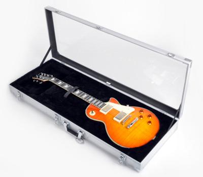 China Lockable Guitar Showcase Of Gitar / Low Heavy Duty Musical Instrument for sale