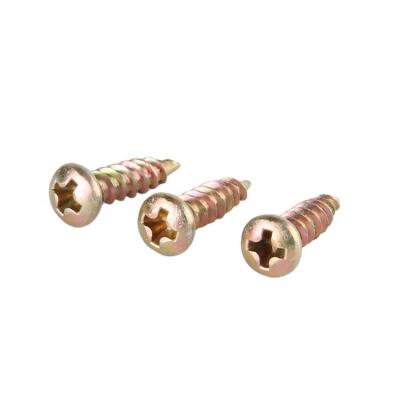 China Universal Galvanized Silver Pan Head Self Tapping Screw For Metal Sheet for sale