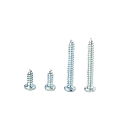 China Universal Cheap Price Confirmat Steel Galvanized Screws Wood Furniture Slotted Screws With Different Size for sale