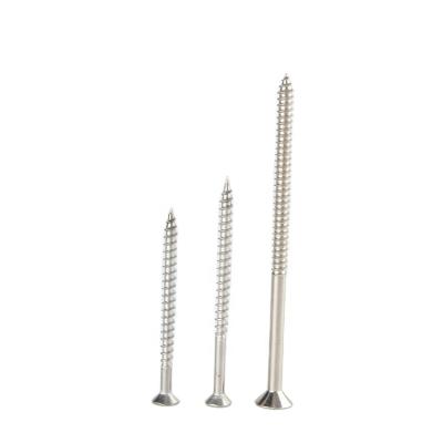 China China DIN Stainless Steel Universal Flat Head Drywall Screw Tapping Screws Wood Screws for sale