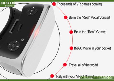 China Neuer Entwurf VR alle in einem Gläser 4000mAh 16G VR 3D ROM mit Android 5,0 Systeme zu verkaufen