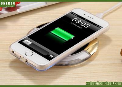 China QI Mobile Phone Wireless Charging Mini Power Bank 93g Single Coil 5V / 2A for sale