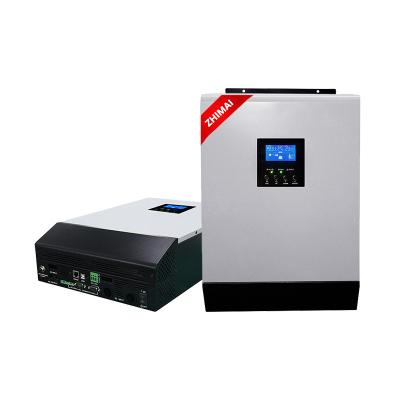 China Pure Sine wave solar inverter single phase mppt IP65 VFD frequency converter solar off grid hybrid solar inverter for 3KW 5KW price list for sale