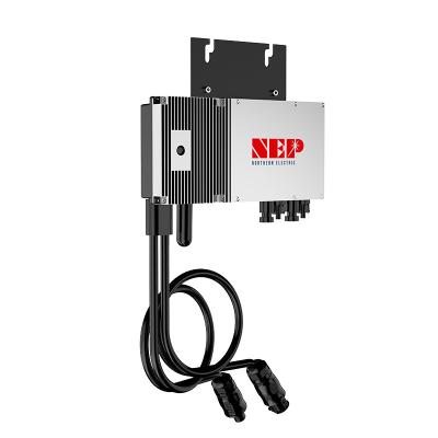 China Micro inverter 500W 600W MPPT on grid solar grid tie nep Built in Wi-Fi monitoring solar microinverter 227*132*50mm for sale