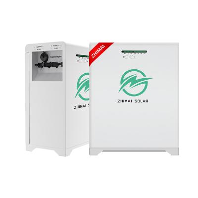 China Type C ZM 2016wh Free Installation On Grid All-In-One Home Smart Balcony Solar Energy 800w Storage System with DY APstm Inverter for sale