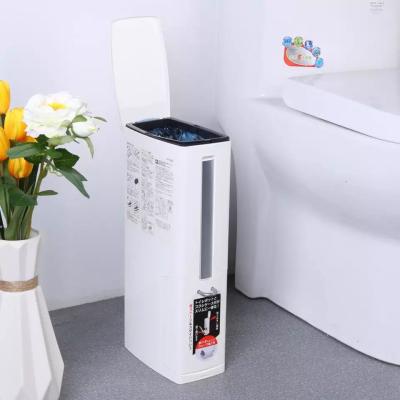 China Sustainable Plastic Eco - Friendly Bathroom Cleaning Box With Toilet Waste Waste for sale