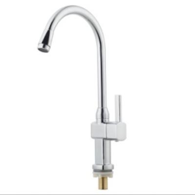 China Thermostatic Faucets Factory Wholesale Kitchen Water Faucet Single Hole Deck-Mounted Sink Kitchen Faucets for sale