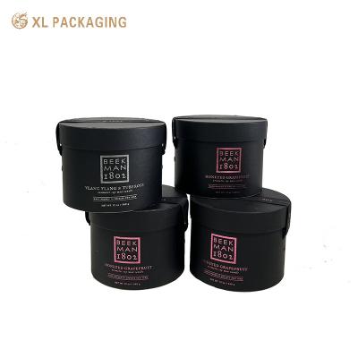 China Food Grade Cylinder Cardboard Paper Custom Coffee Tea Packaging Paper Tube Round Box Packaging for sale