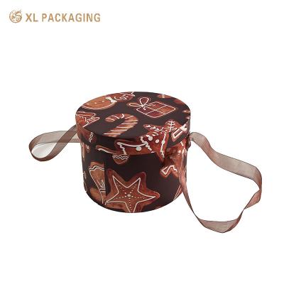 China Handle Cylinder Gift Box Candy Big Gift Candle Cartoon Toy Flower Packing Craft Paper Tube With Logo for sale