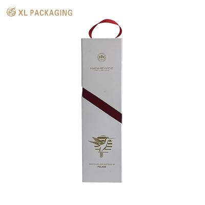 China Foldable Custom Wine Paper Box Magnet Closure Lid Packing Boxes For Wine Bottles for sale