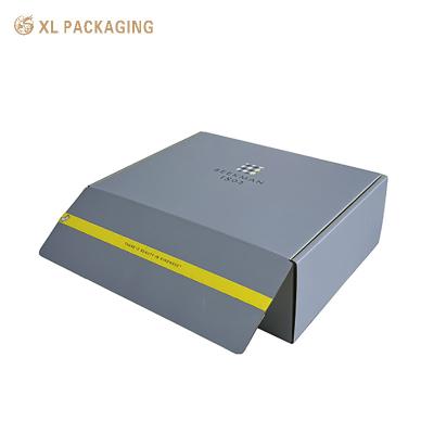 China Gift Corrugated Paper Packaging Box Tear Opening Mailer Shipping Box Customized for sale