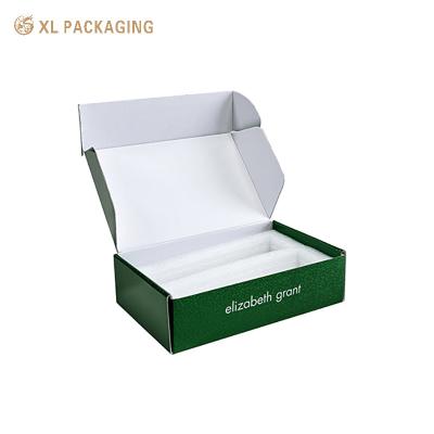 China Personalized Mailer Packaging Box Clothing Postal Corrugated Cardboard Mailers for sale