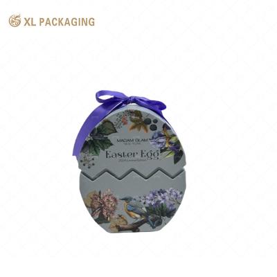 China Luxury Easter Packaging Box Egg Shaped Paper Chocolate Candy Gift Boxes Packaging for sale