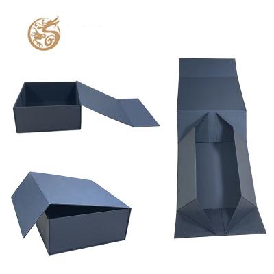 China Skincare Wine Black Bottle Packaging Boxes Magnetic Box Packaging With Soft Foam Tray for sale