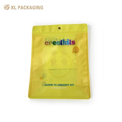 China Self Sealing Mylar Zipper Bag Plastic Stand Up Packaging Bag Customized Logo Printed for sale