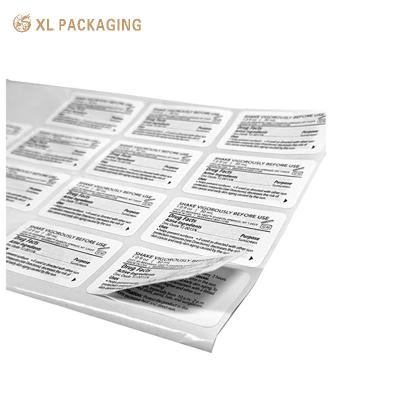 China Etiqueta de pegatina de papel impermeable Envasado de caja autoadhesiva Etiqueta de advertencia frágil en venta