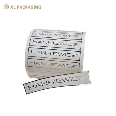 China Custom Printed Packaging Paper Sticker Label Roll Adhesive Art Paper Label Sticker for sale