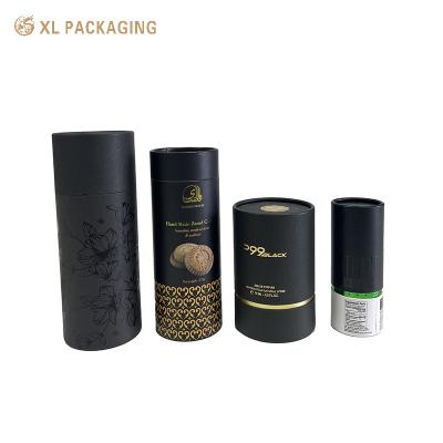 China Custom Size Food Grade Paper Tube Round Cardboard Candy Cookie Paper Tube Packaging for sale