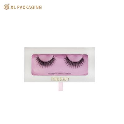 China Wholesale Custom Printing Rigid Cardboard Paper Box Cosmetic Paper Box False Eyelash Packing Box for sale