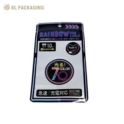 China Food Packaging 3.5 mil Mylar Bag with Custom Die Cut Shape and Smell Proof Design for sale