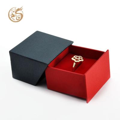 China Drawer Base And Lid Jewelry Box Jewellery Box Packaging Paper for sale