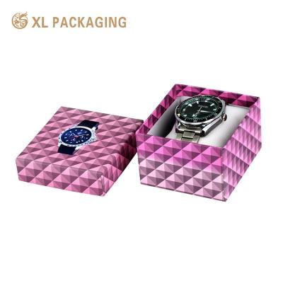 China Wholesale Customized Cardboard Small Gift Box Watch Packaging Paper Boxes With Logo Printed for sale