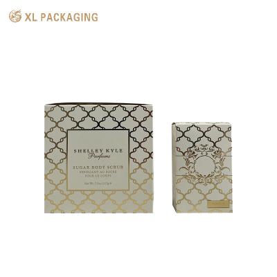 China Folding Card Box for Skin Care Cream Custom Size Accepted Body Cream Gift for sale