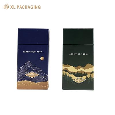 China Custom Logo Stamping Paper Candle Perfume Packaging Nesting Holder Case Gift Box With Diagonal Closure for sale